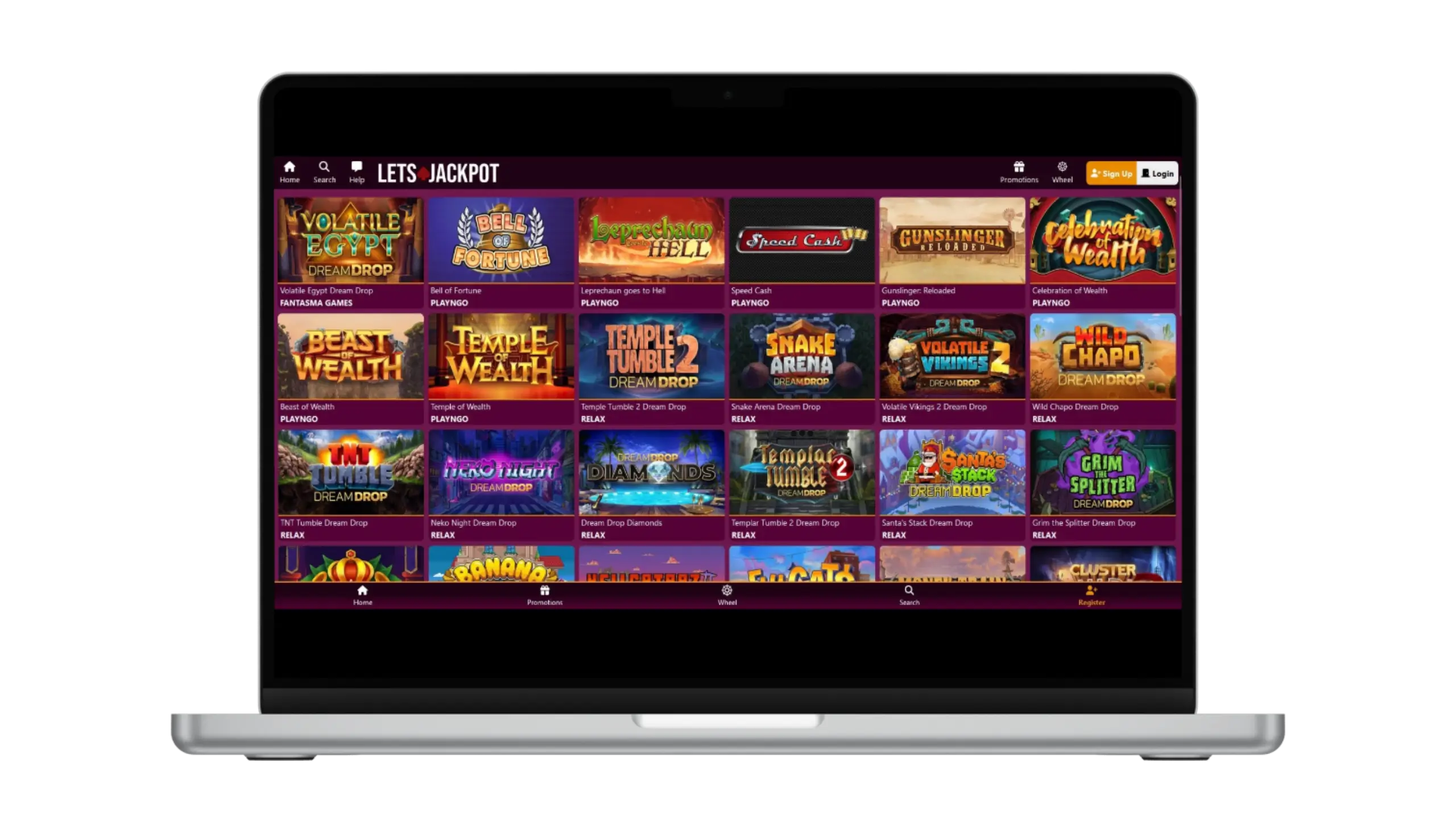 LetsJackpot Casino Spellen